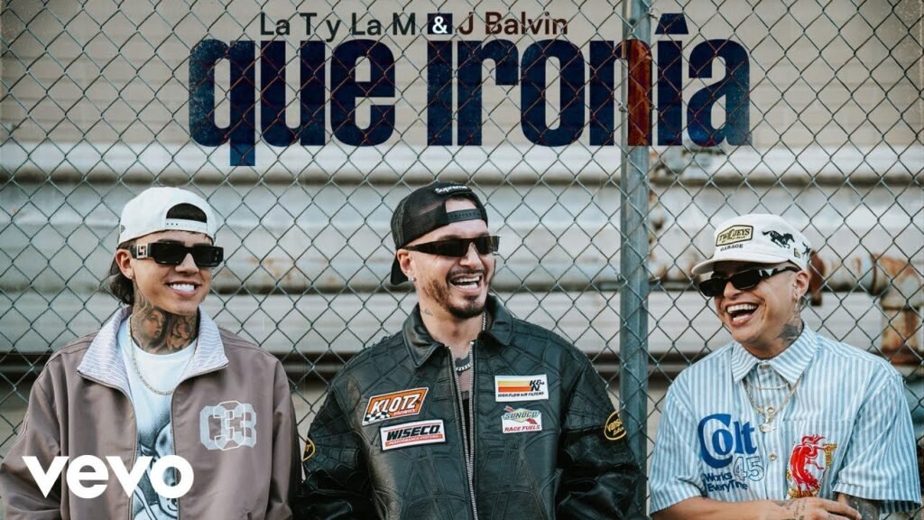 Qué ironía Lyrics / Letra » La T y La M & J Balvin | LyricsGroove